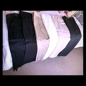 Banana republic: Six pair of casual dress pants